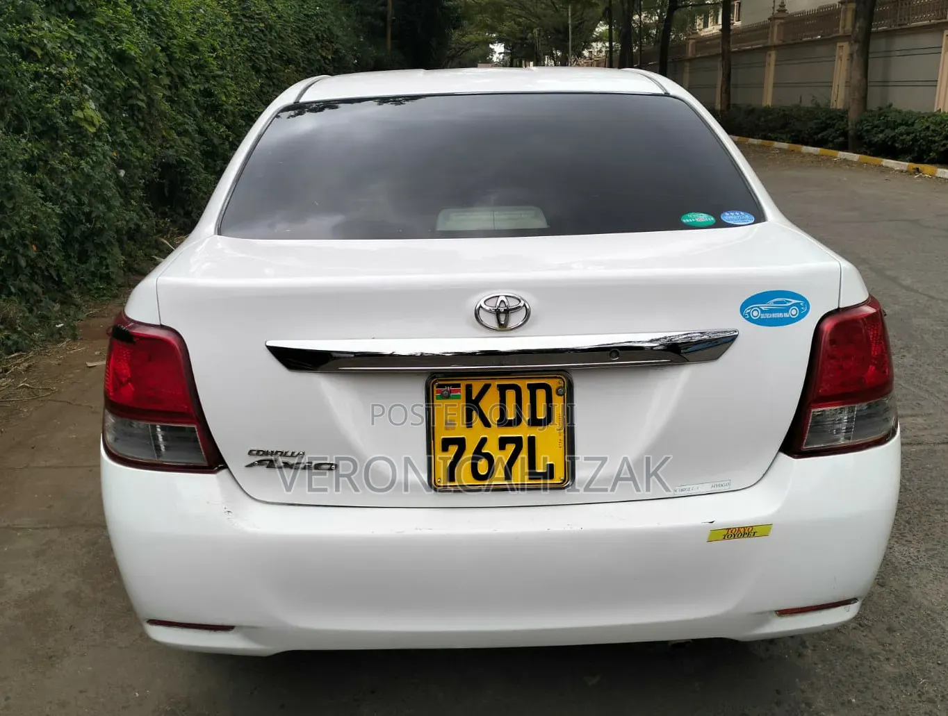 Toyota Axio 2014 White