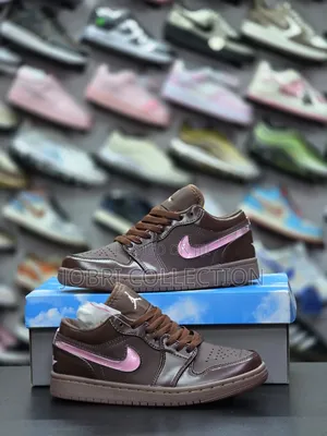 Nike Air Jordan 1 Low Se Valentine's Day Chocolate Sneakers