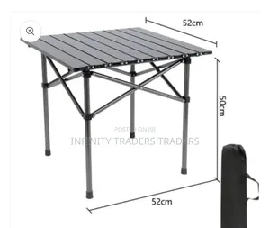 Foldable Metallic Picnic Camping Table