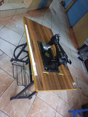 Local Table and Model 15 Singer Sewing Machine