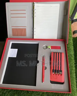 4-in-1 Executive Corporate Gift Set ( Power Bank +Notebook +