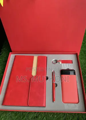4-in-1 Executive Corporate Gift Set ( Power Bank +Notebook +