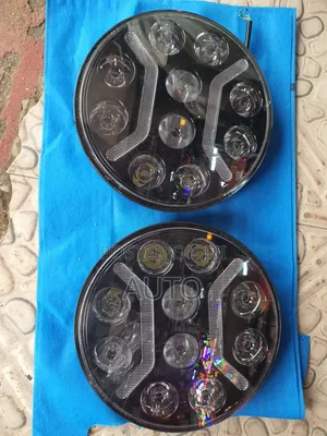 7 Inch Jeep Led Headlights – High Brightness Off-Road Headlamp Kit