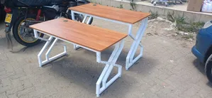 J1 Modern Style Table Metallic Office Table