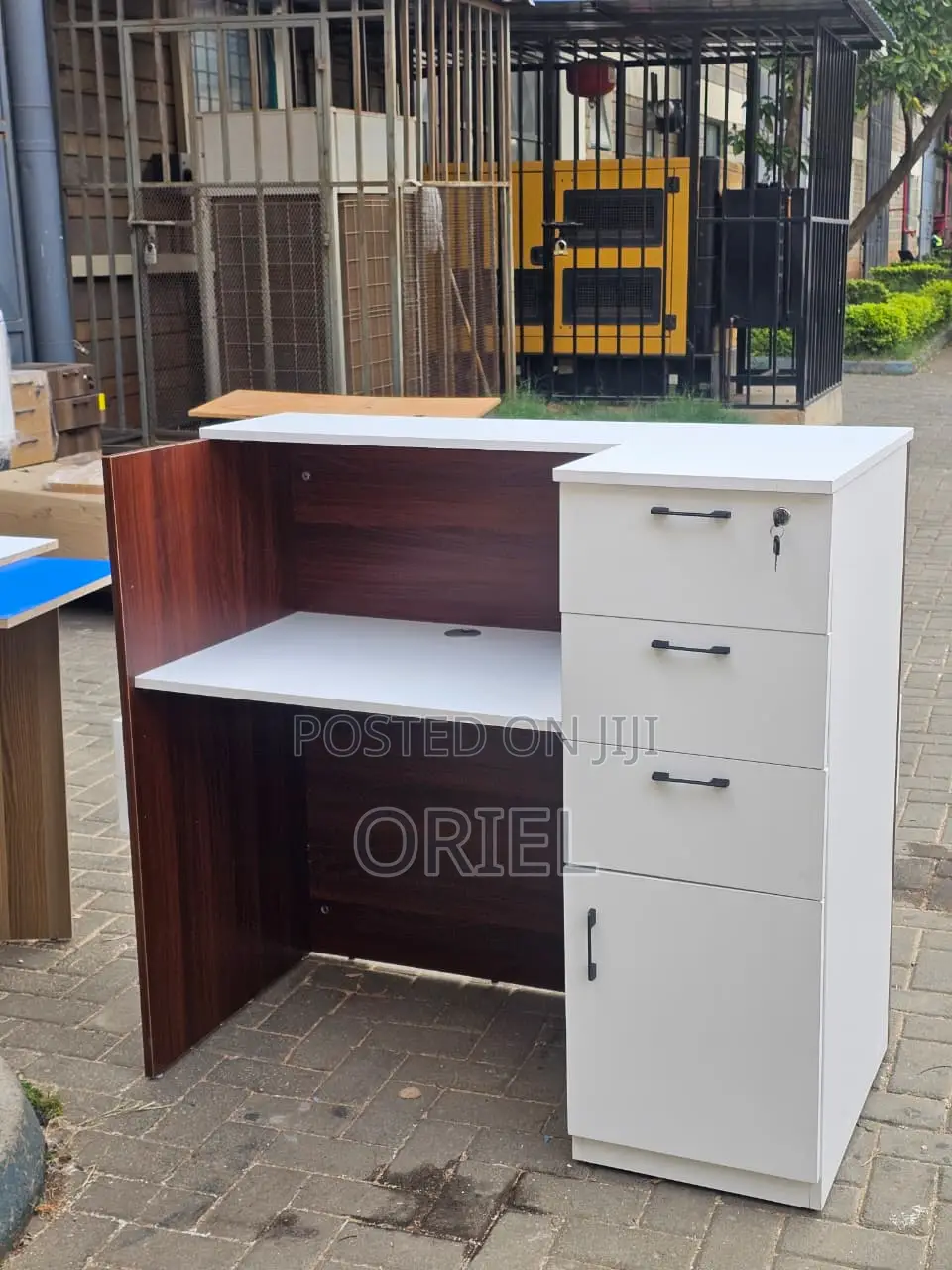 Office Reception Desk : 120cm Reception Desk