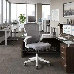 Office Chairs; Orthopedic Office Chairs Made of Fabric