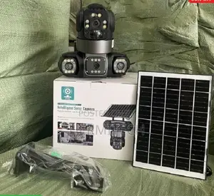 V380 Pro 4g Solar Camera With Remote Monitoring