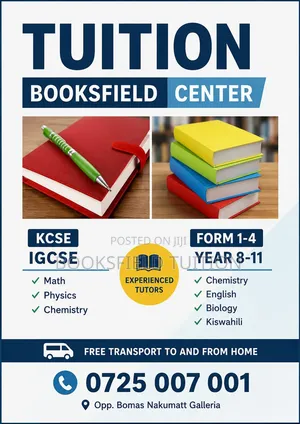 A Levels , IGCSE and Form 3,4 Tuition and Homeschooling