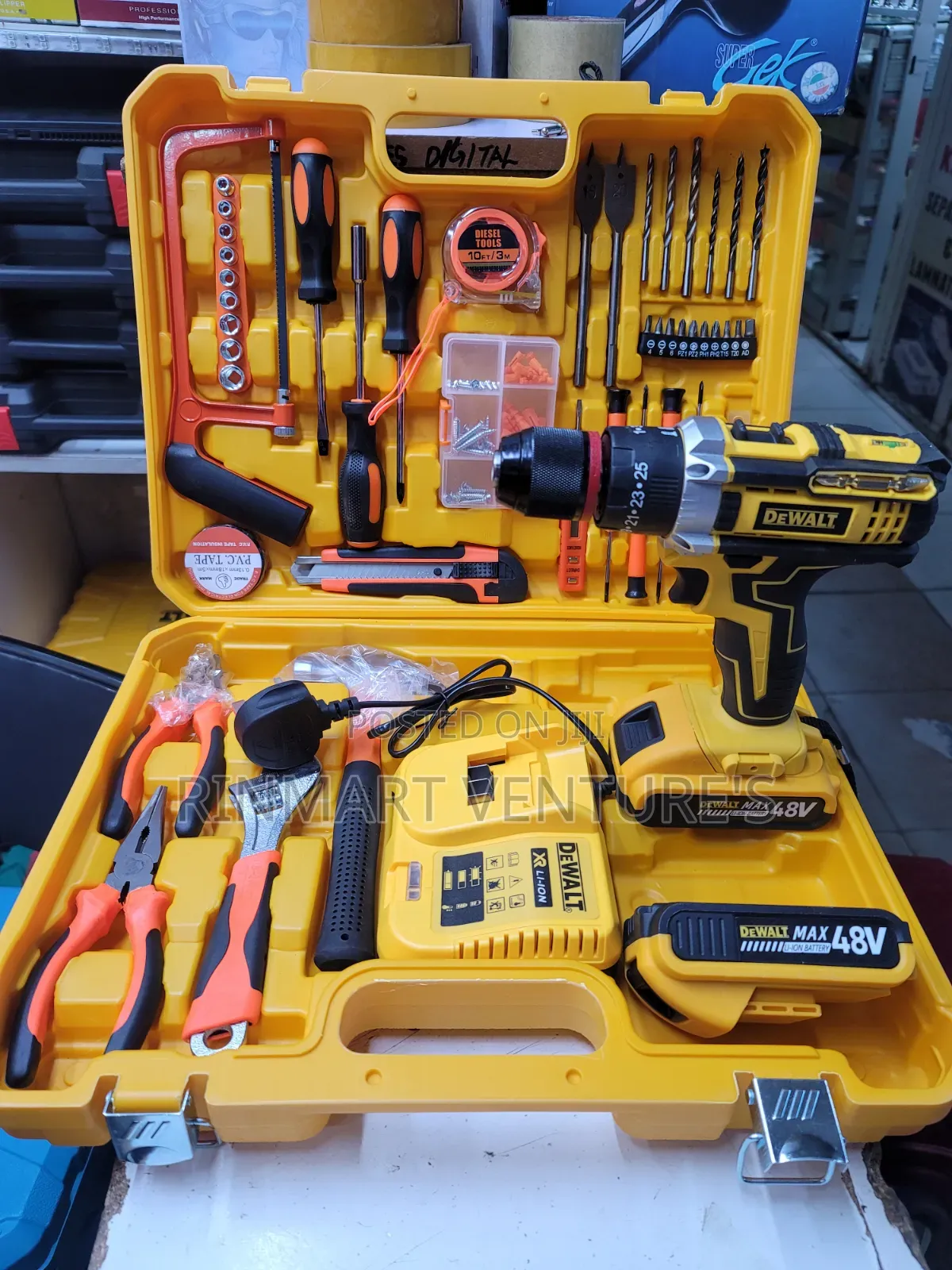 Dewalt Cordless Drillset 48v