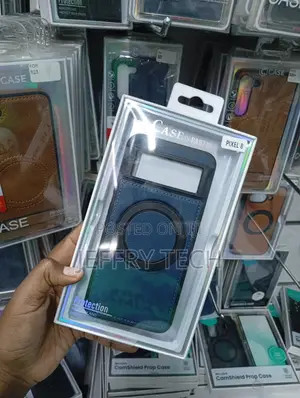 Google Pixel 8 Case With a Built-in Magnetic Ring Holder