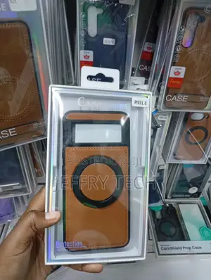 Google Pixel 8,Case Crafted Using High-Quality Brown Faux Leather