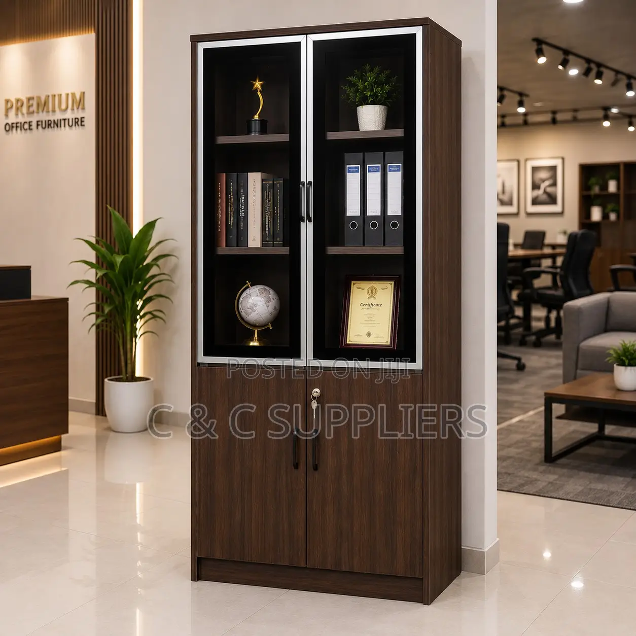 Wooden Executive Storage Cabinet