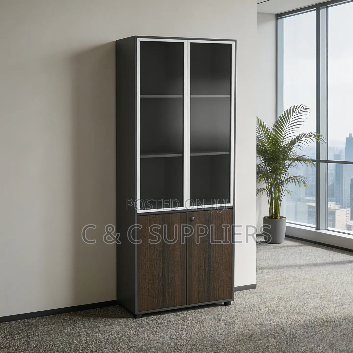 Wooden Executive Storage Cabinet