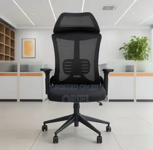 Office Chair : High-Back Orthopedic Swivel Office Chair