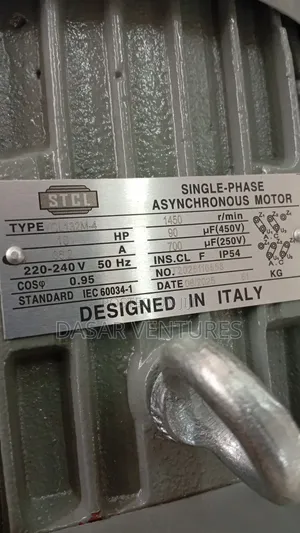 STCL Motor 10hp Low Speed Single Phase