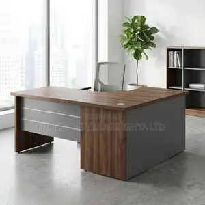 4.59ft L-Shaped Executive Office Desk