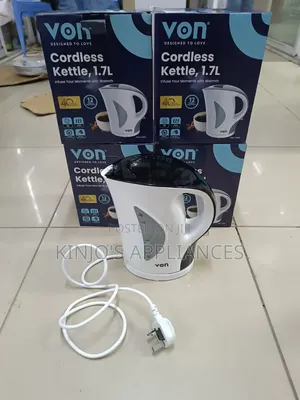 Von Vskl17bnk 1.7 Litres Upright Cordless Kettle