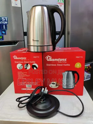 *Ramtons Kettle Stainless Steel 2.5l Rm770