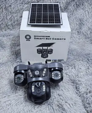 V380 Pro Wifi Outdoor Solar CCTV Camera 3 Lens Night Vision Camera PTZ