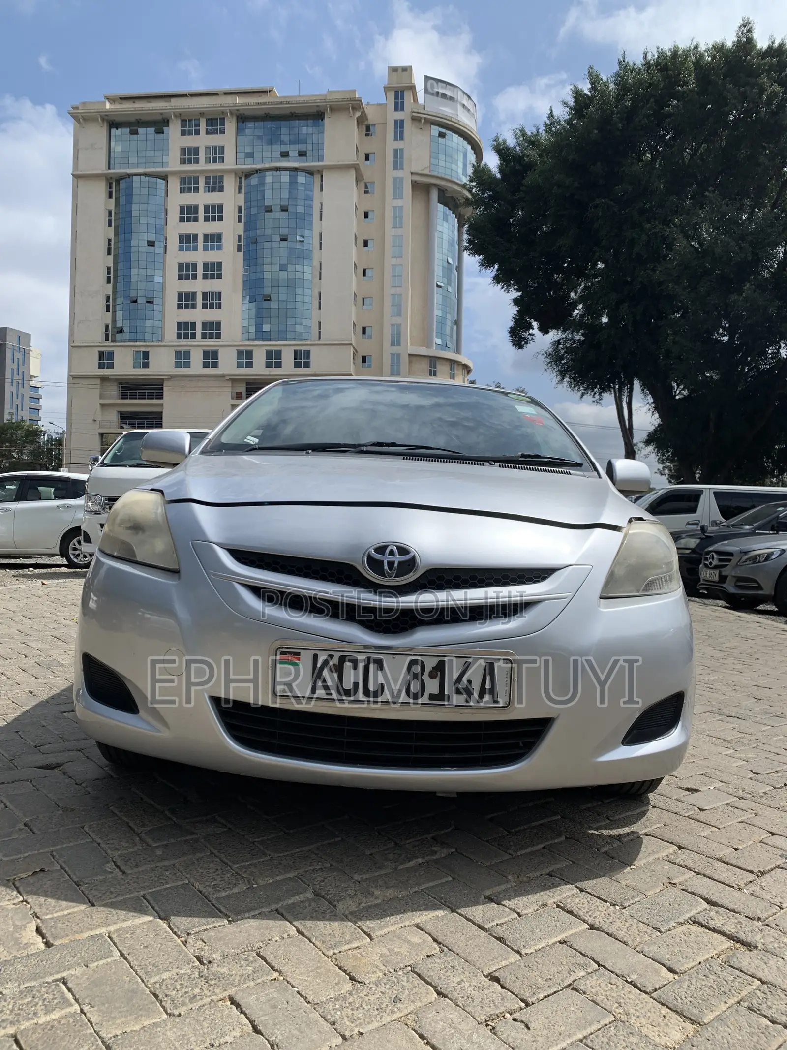 Toyota Belta 2007 Silver