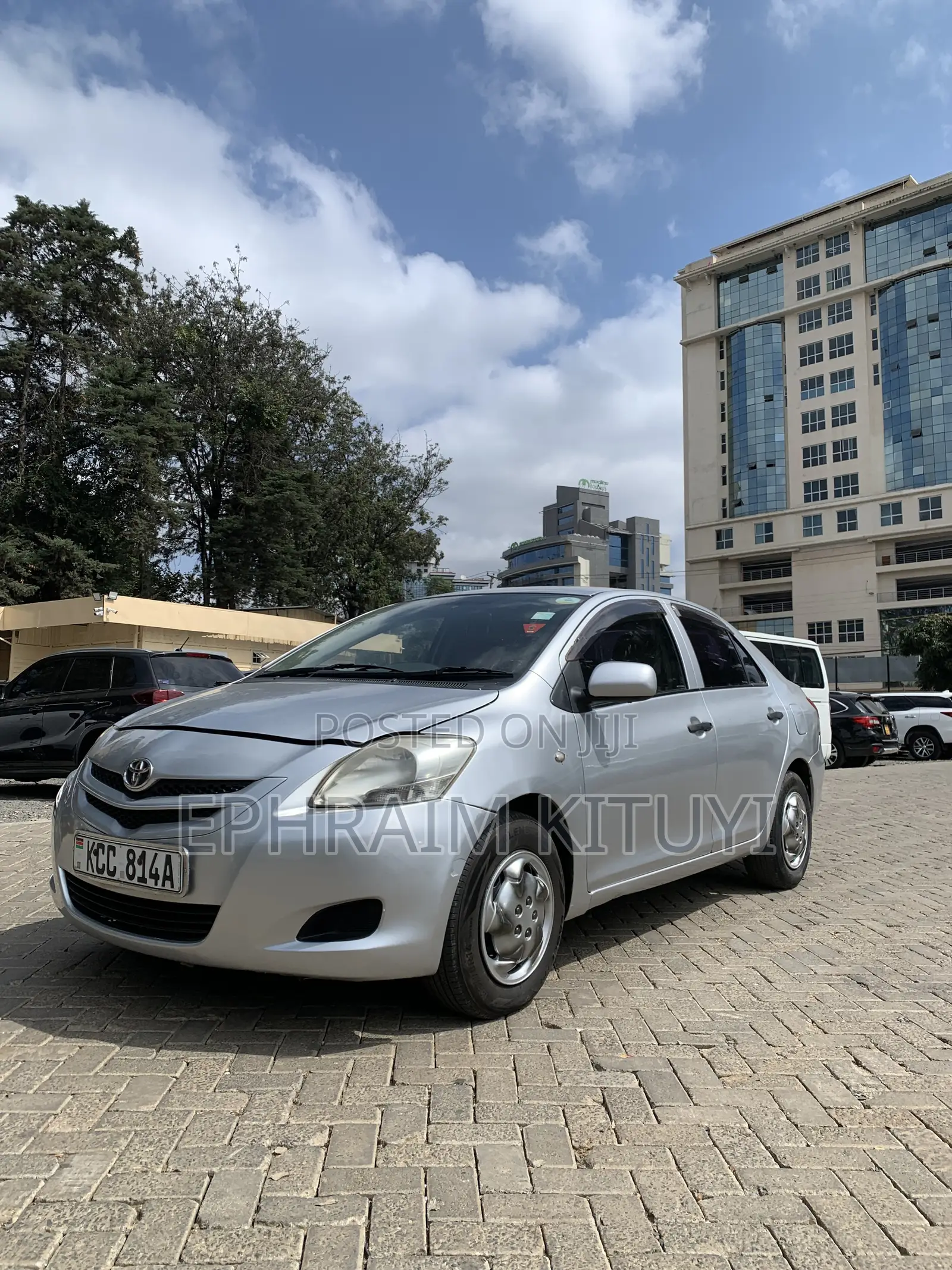 Toyota Belta 2007 Silver