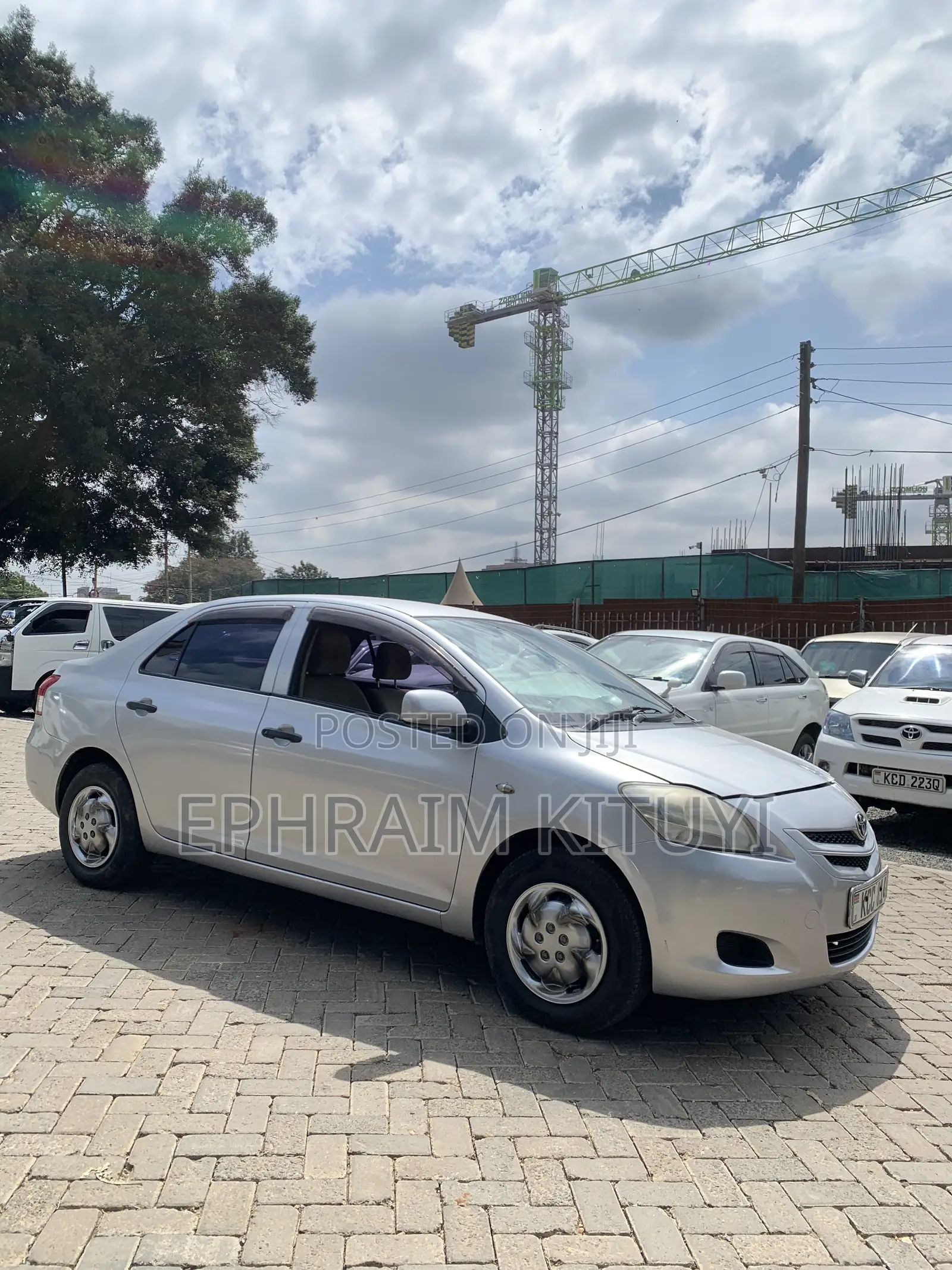 Toyota Belta 2007 Silver
