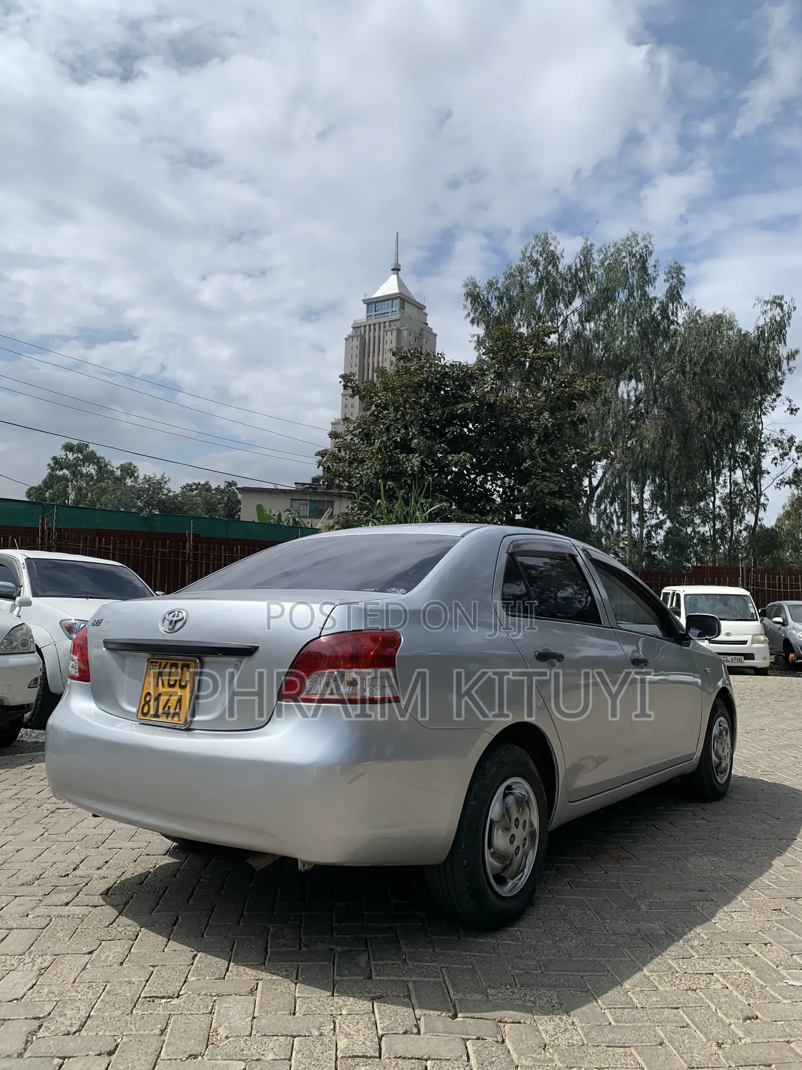 Toyota Belta 2007 Silver