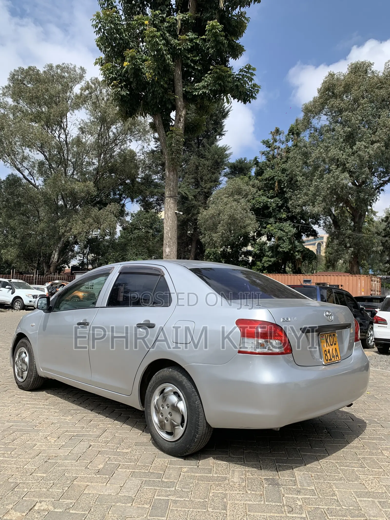 Toyota Belta 2007 Silver