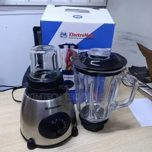 Electromate 2in1 Blender With 1.5 Glass Jar