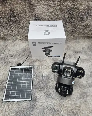 Triple Lens Solar Camera Wifi Enabled