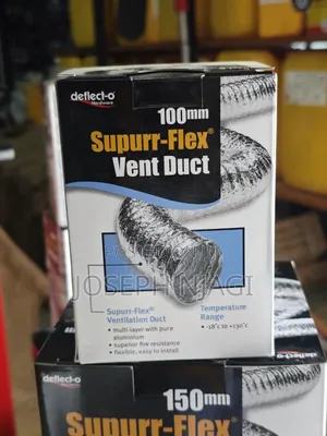 Supurr-Flex Vent Duct (By Deflect-O Hardware).