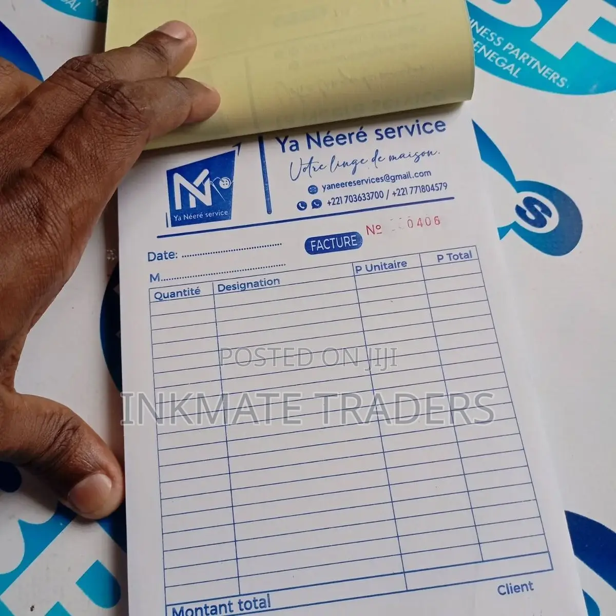 Secure Receipt Books