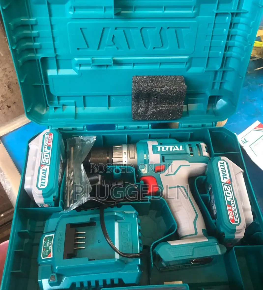 Total Compact Brushless Cordless Drill -