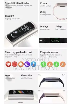 Fitness Tracker Ft 25 Sports Modes