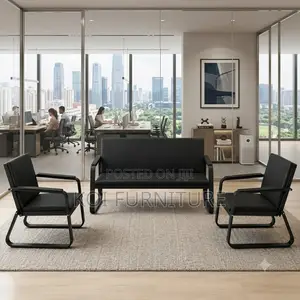 Office Sofa; Five Seaters Professional Office Executive Sofa Set