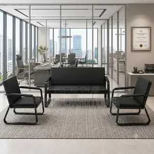 Office Sofa; Five Seaters Professional Office Executive Sofa Set