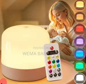 Remote Controlled 16-Color RGB Led Night Light/Nursing Night Light