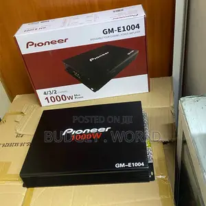 Pioneer Ge-1004 4-Channel Audio Amplifier for Superior Sound Quality