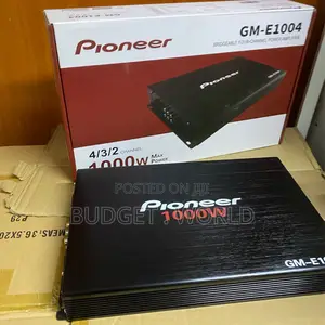 Pioneer Ge-1004 Premium Car Audio Amplifier With 4 Channels