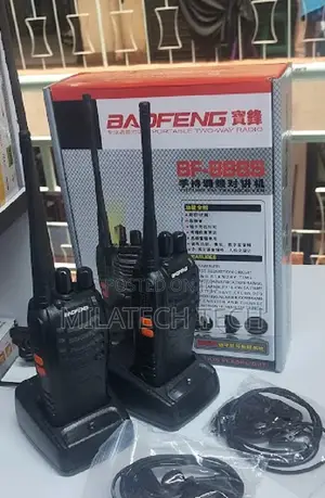 Baofeng Bf-888s Compact Walkie Talkie for Security, Events