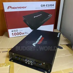 . Pioneer Ge-1004 Compact 4-Channel Amplifier – Powerful Sound Upgrade