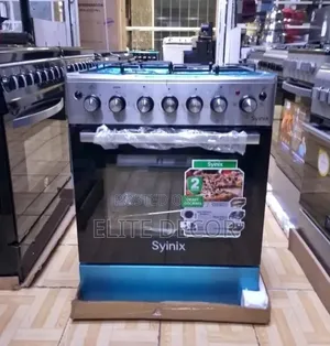 Syinix 60by 60. 3+1 With Electric Oven Auto Ignition Switch