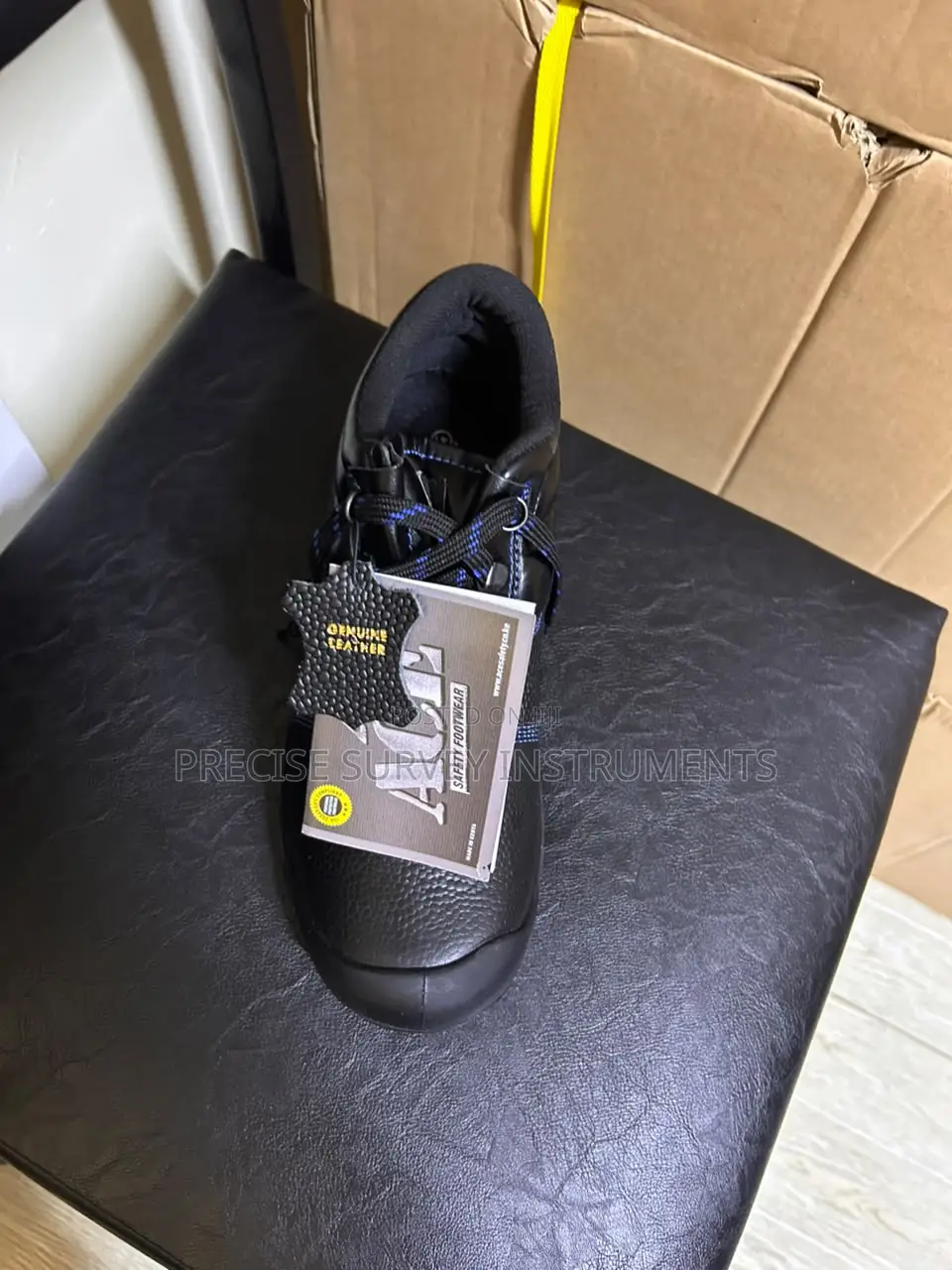 Ace Leather Safety Boots