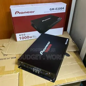 . Pioneer Ge-1004 4-Channel Power Amplifier – Crystal Clear Car Audio