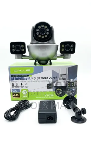 Calus Vtc34 Ai Intelligent 2-in-1 Wifi Security Camera.