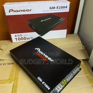 Pioneer Ge-1004 Car Audio Powerhouse – 4-Channel Performance Amplifier