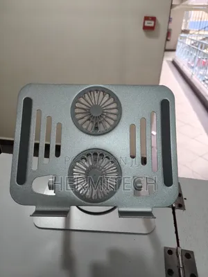 Dual Fan Laptop Stands Available With Cable