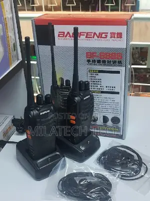 Baofeng Bf-888s High-Power Two-Way Radio With Long Battery Life