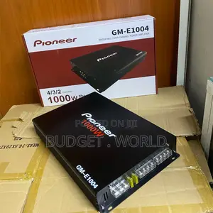 Pioneer Ge-1004 Premium 4-Channel Car Amplifier for Enhanced Music Qua