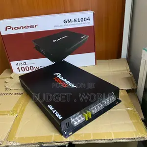 Pioneer Ge-1004 High-Efficiency Amplifier With Superior Sound Output